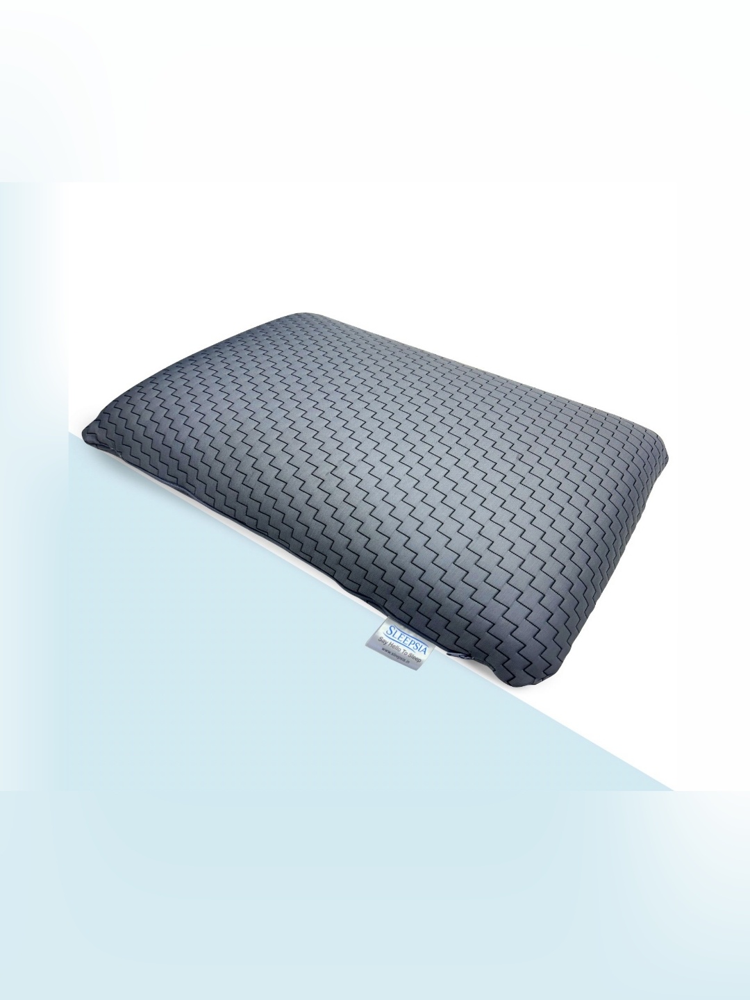 

Sleepsia Grey Memory Foam Filled Cervical Standard Sleeping Pillow