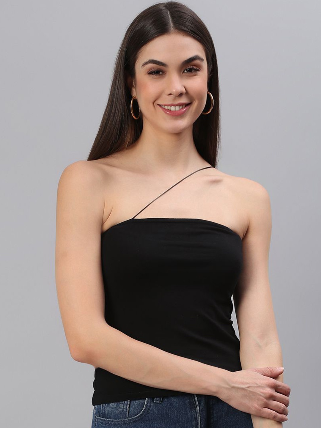 

Moda Rapido Tube Top, Black