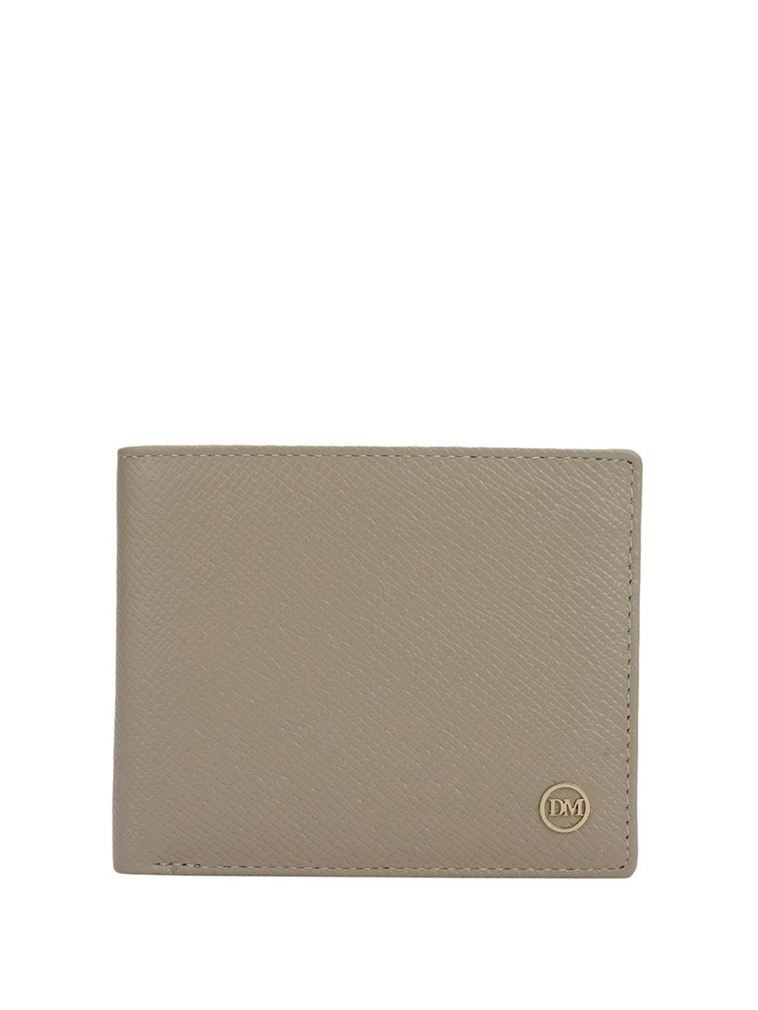 

Da Milano Men Leather Two Fold Wallet, White