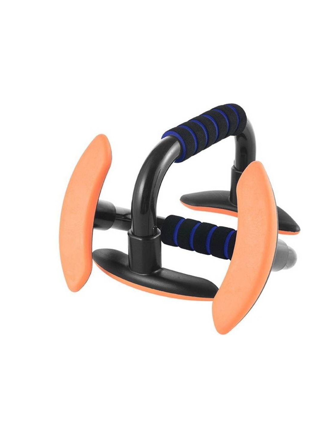 

HackerX Foldable Light Weight With Floor Grip Handy Durable Pushup bar, Blue
