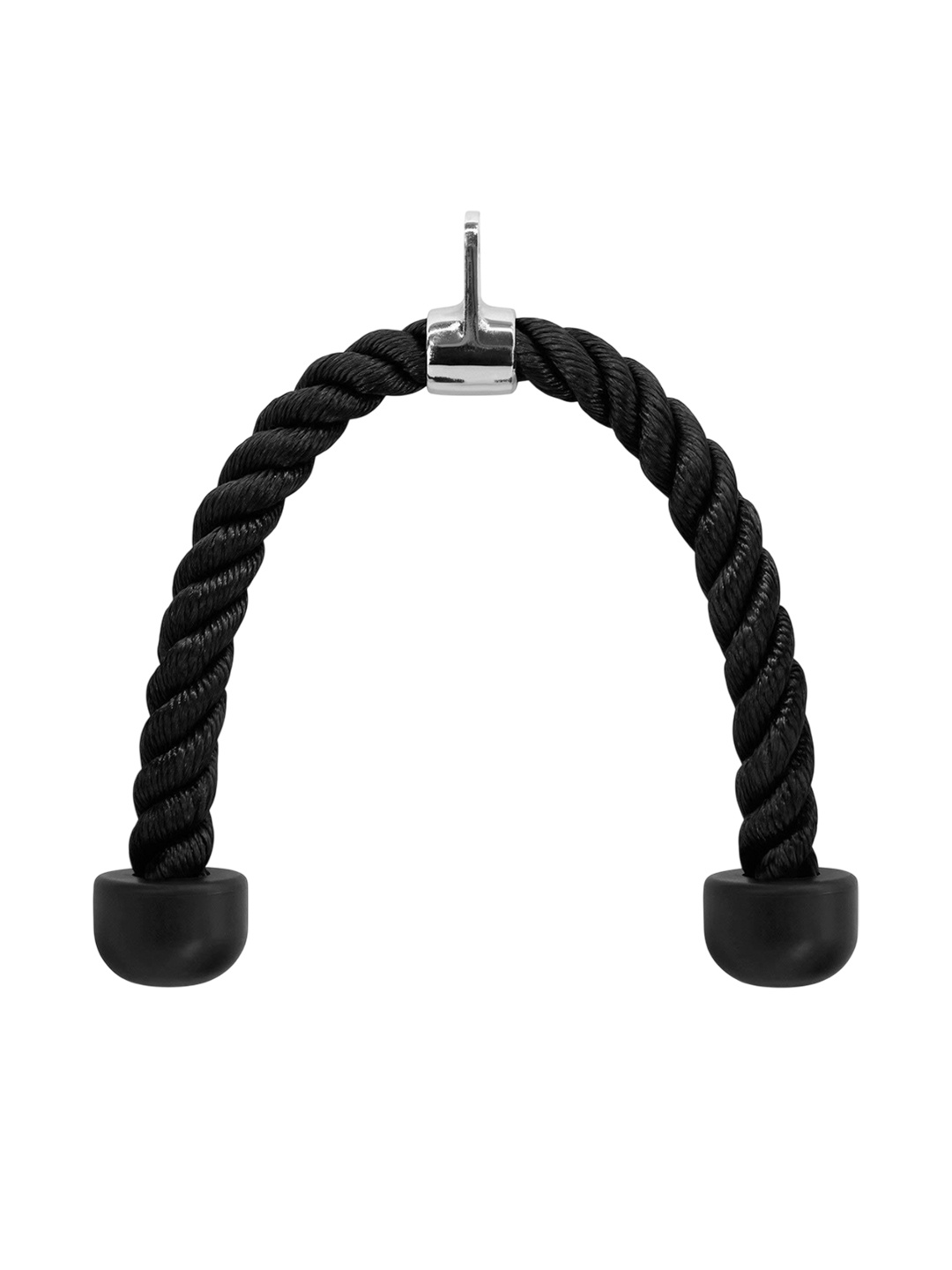 

HackerX Biceps Triceps Rope Triceps Bar For Fitness Workouts, Black