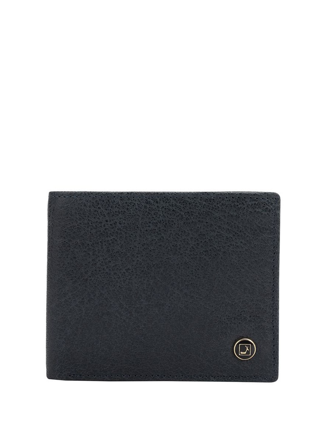 

Da Milano Men Leather Two Fold Wallet, Blue