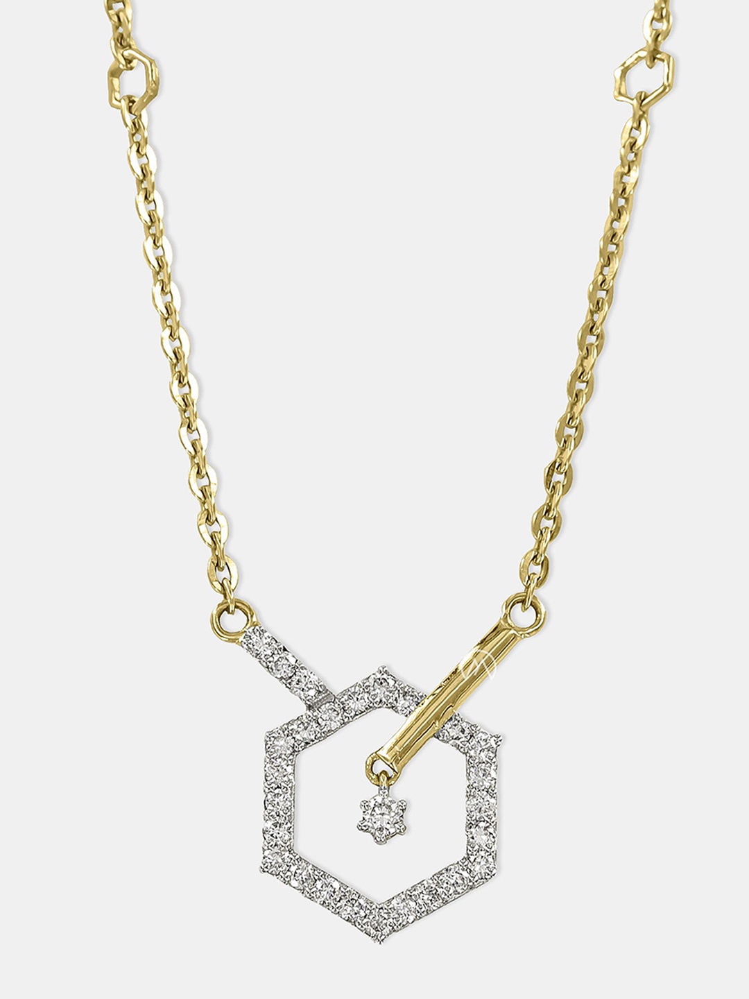 

MAIORA Women 14k Yellow Gold Necklace and Chains Diamond