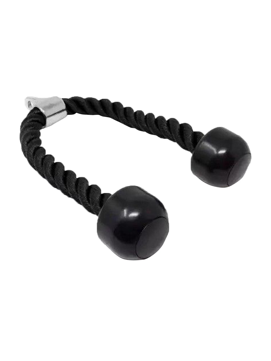 

HackerX Tricep Rope Attachment Pull Down/Extension Triceps Bar, Black