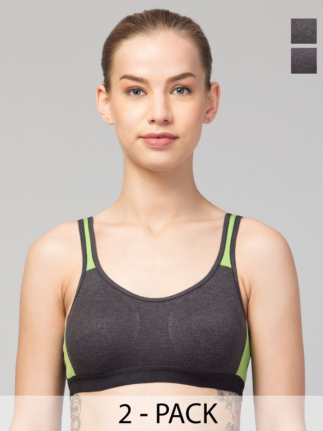 

UllasPemium Bra Full Coverage, Green