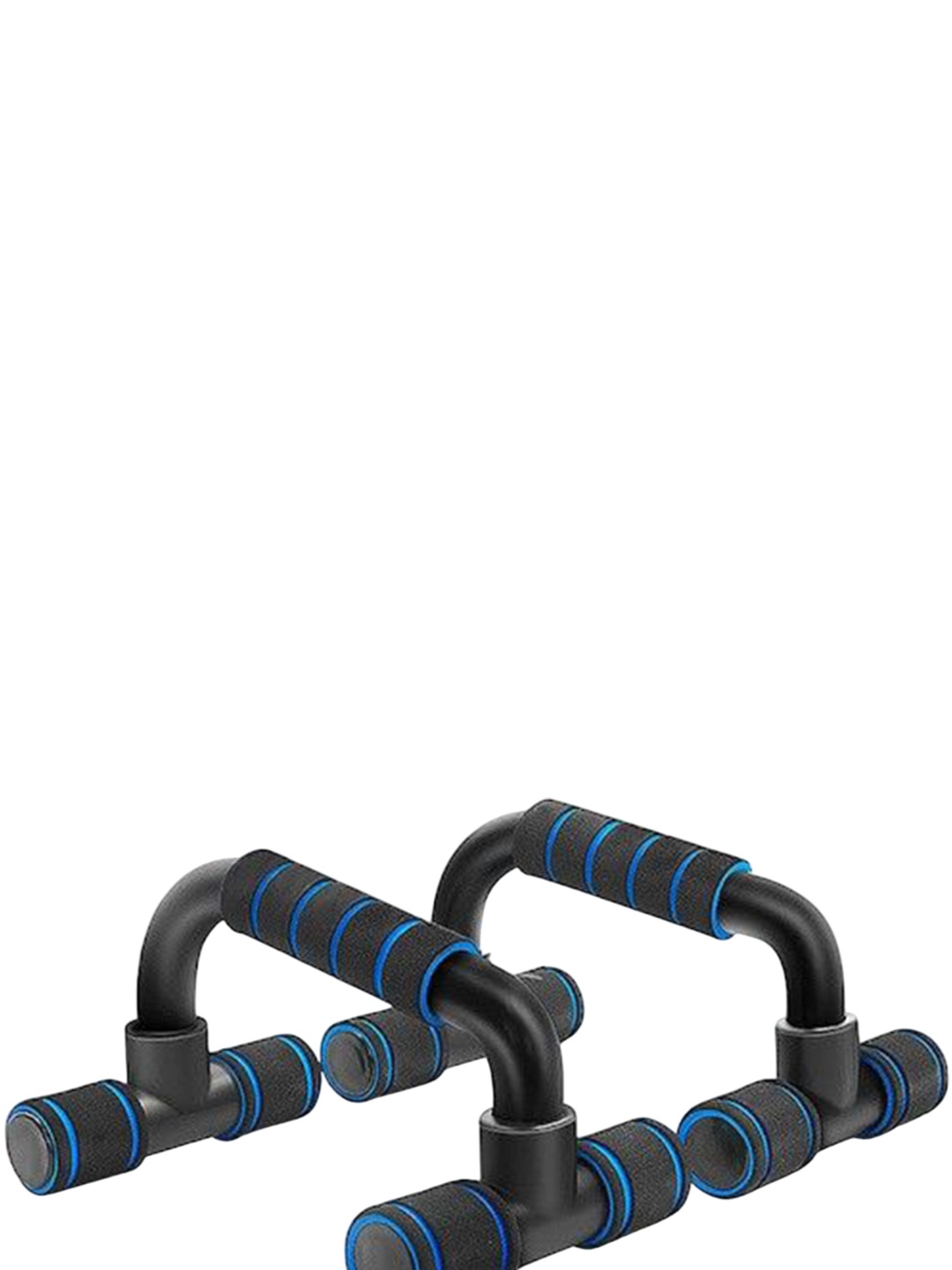 

HackerX 2Pcs Push Up Bars Stand With Foam Grip Handle, Blue