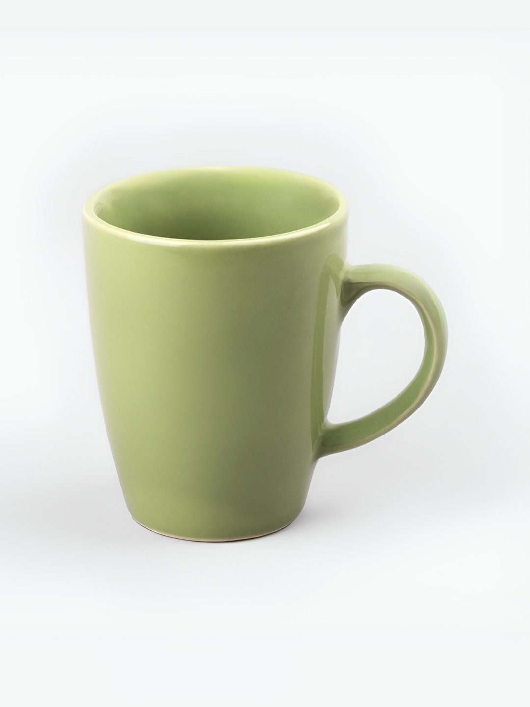 

Storepedia Green Handcrafted Solid Ceramic Glossy Mugs Set of Cups and Mugs