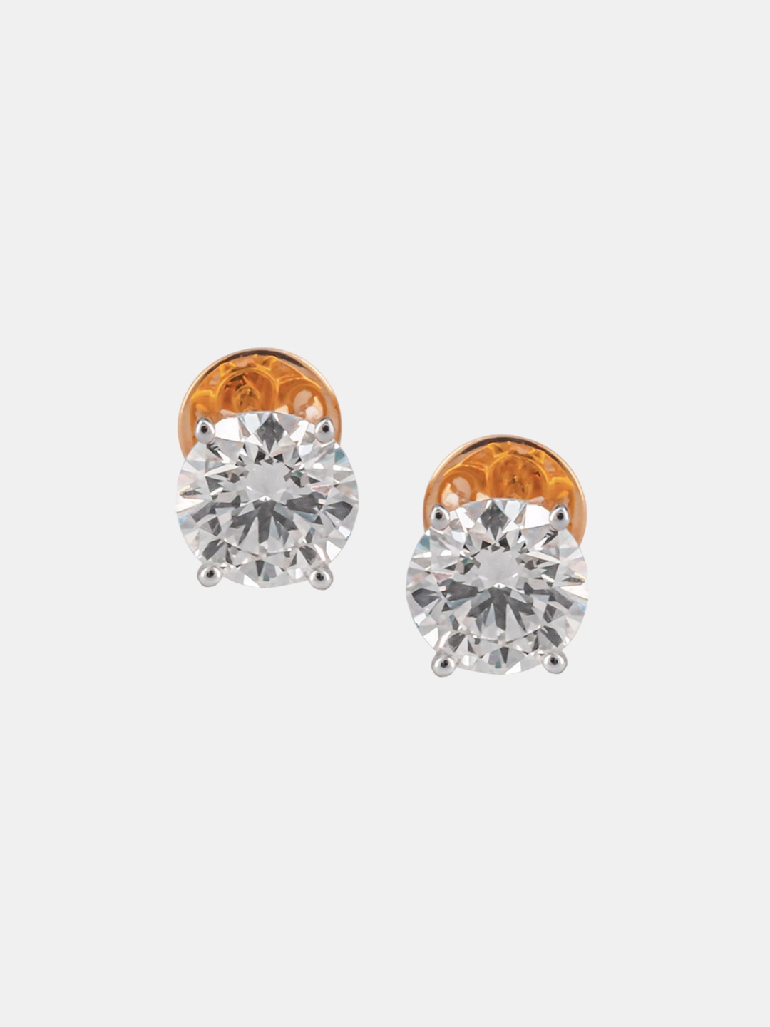 

MAIORA Women Marigold Bliss Diamond Earrings 14K Rose Gold
