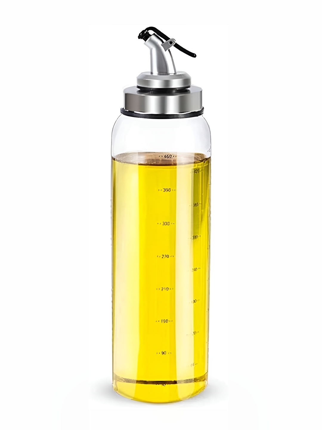

Baskety Transparent Glass Dishwasher and Microwave Safe Oil Dispenser 450ml