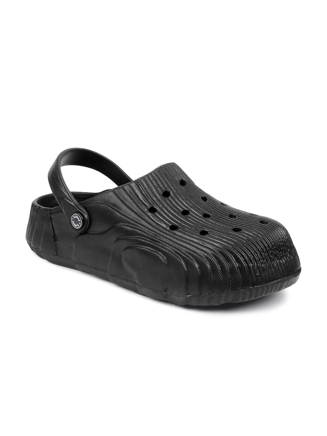 

KAPYANSH Men Flip Flops Clogs, Black