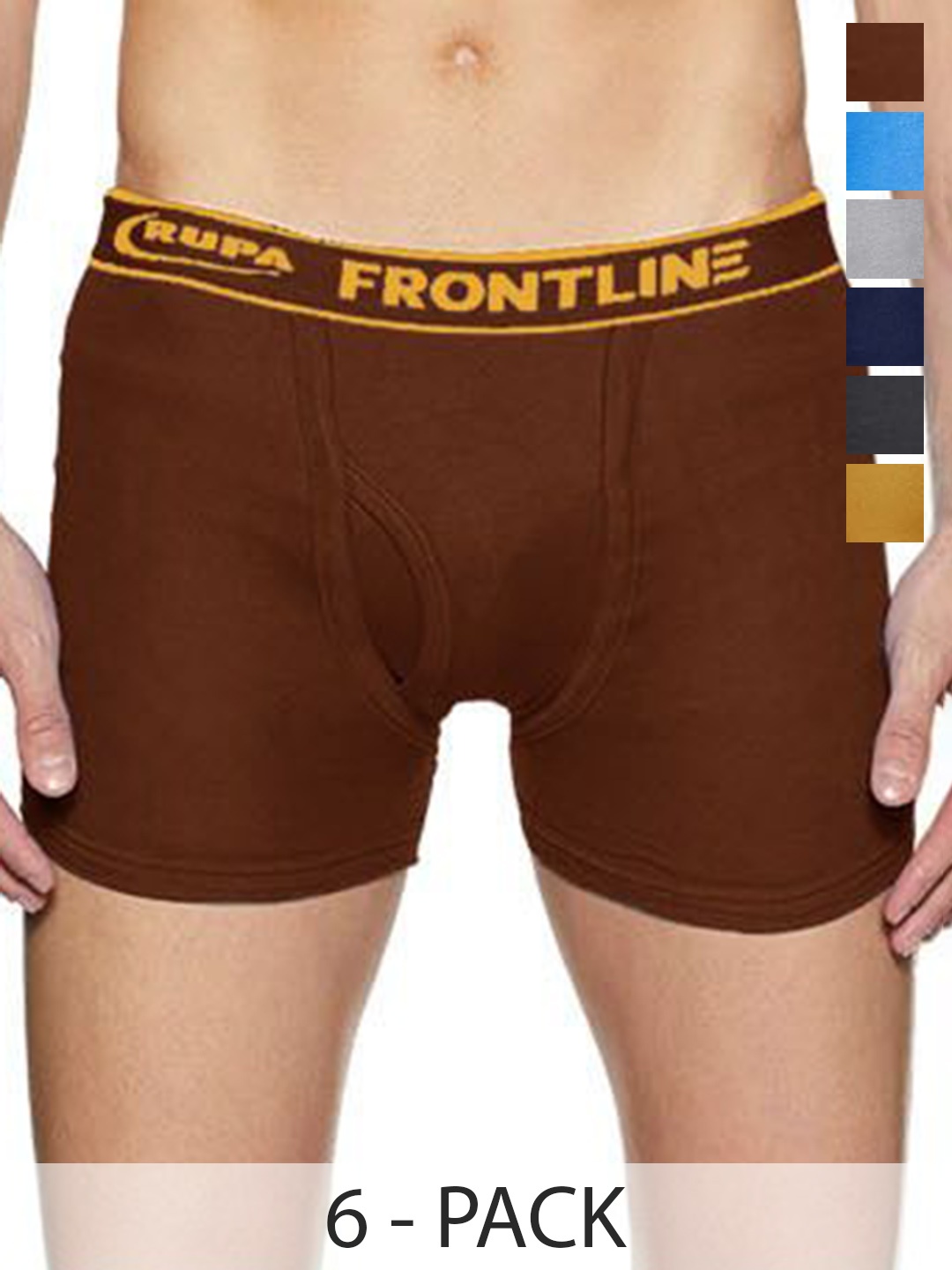 

Rupa Pack Of 6 Assorted Cotton Trunks Frontline-DCIP-(IP)-6--80
