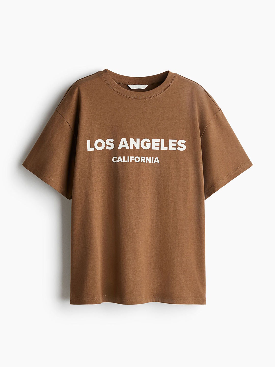 

H&M Oversized T-Shirt, Brown