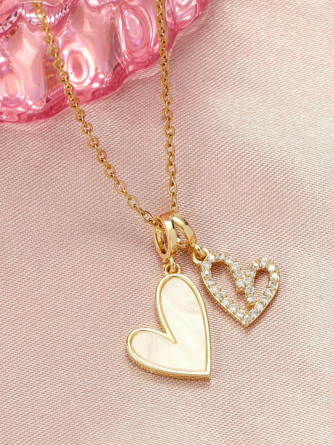 

SALTY Unisex Love is in the Air Valentine's Jewellery Gift Box Accessory Gift, Gold