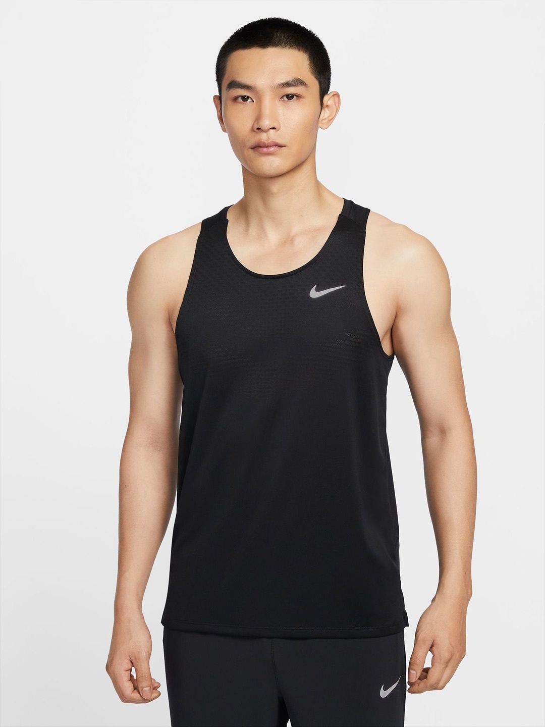 

Nike Stride Men's Dri-FIT ADV Running Tank Top, Black