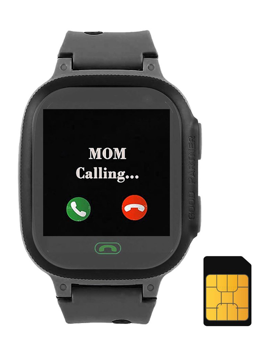 

sekyo S2pro Calling Smart Watch, Black