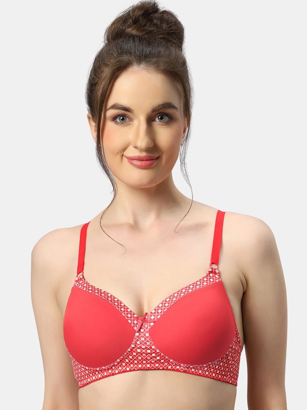 

Sonari Bra Full Coverage Lightly Padded, Red