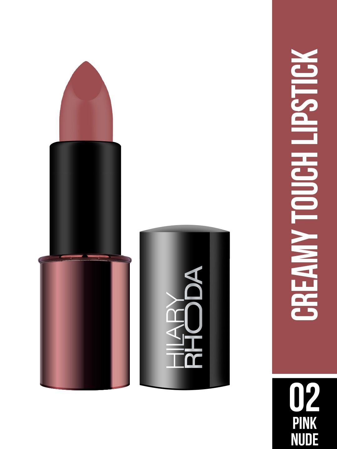 

Hilary Rhoda Long Lasting Creamy Touch Lipstick- Pink Nude 02