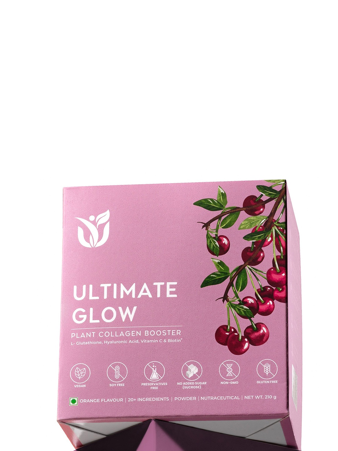 

Ultimate You Ultimate Glow Powder - 210 g - Orange Flavor, Pink