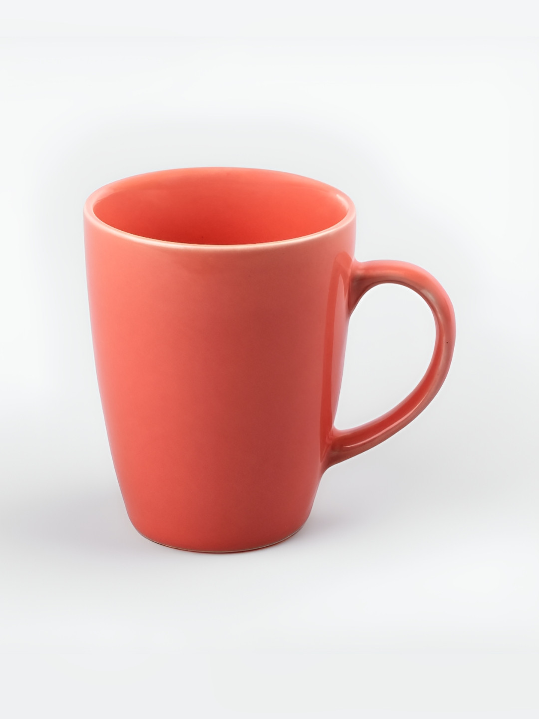

Storepedia Pink Dishwasher & Microwave Safe Ceramic Glossy Coffee Mugs 300ml