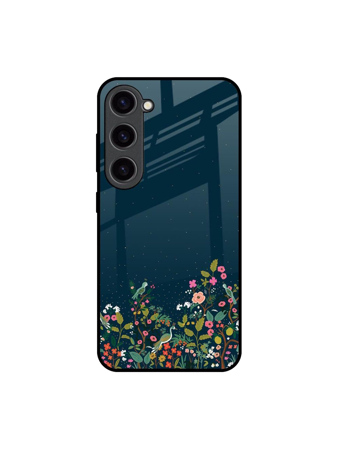 

QRIOH Small Garden Printed Samsung Galaxy S23 Back Case, Green