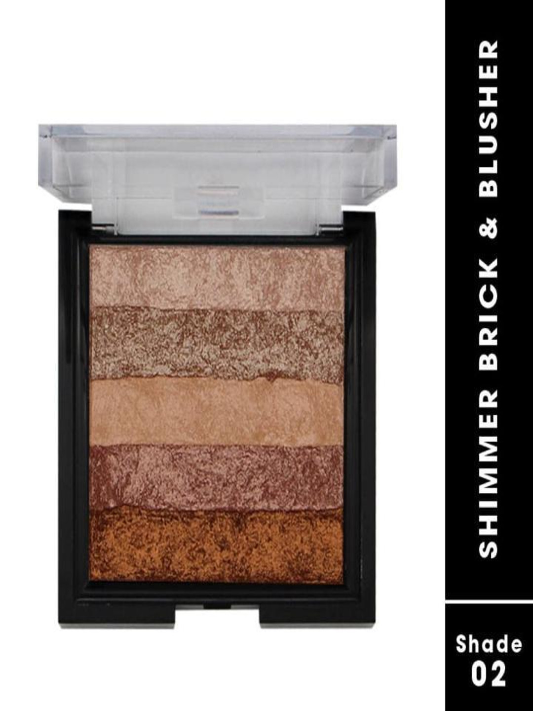

Fashion Colour Shimmer Brick & Blusher - Shade 02, Multi