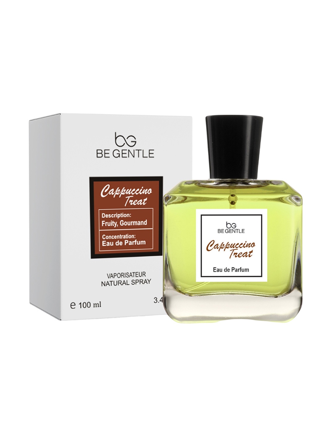 

BE GENTLE Cappuccino Treat Long Lasting Eau de Parfum - 100 ml, Yellow