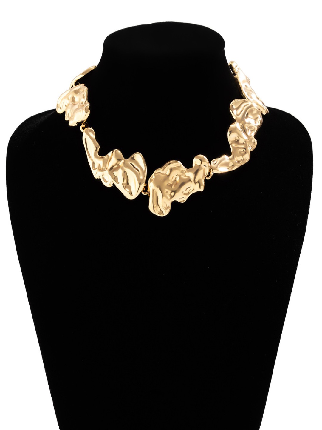 

Just Lil Things Artificial Stones Studded Chain, Gold