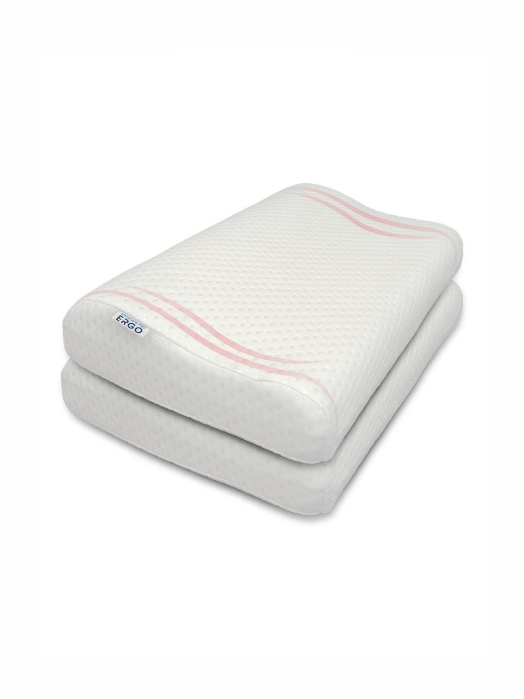 

UltraCare PRO ERGO 2 Pieces Cotton Cervical Therapedic Pillow, White