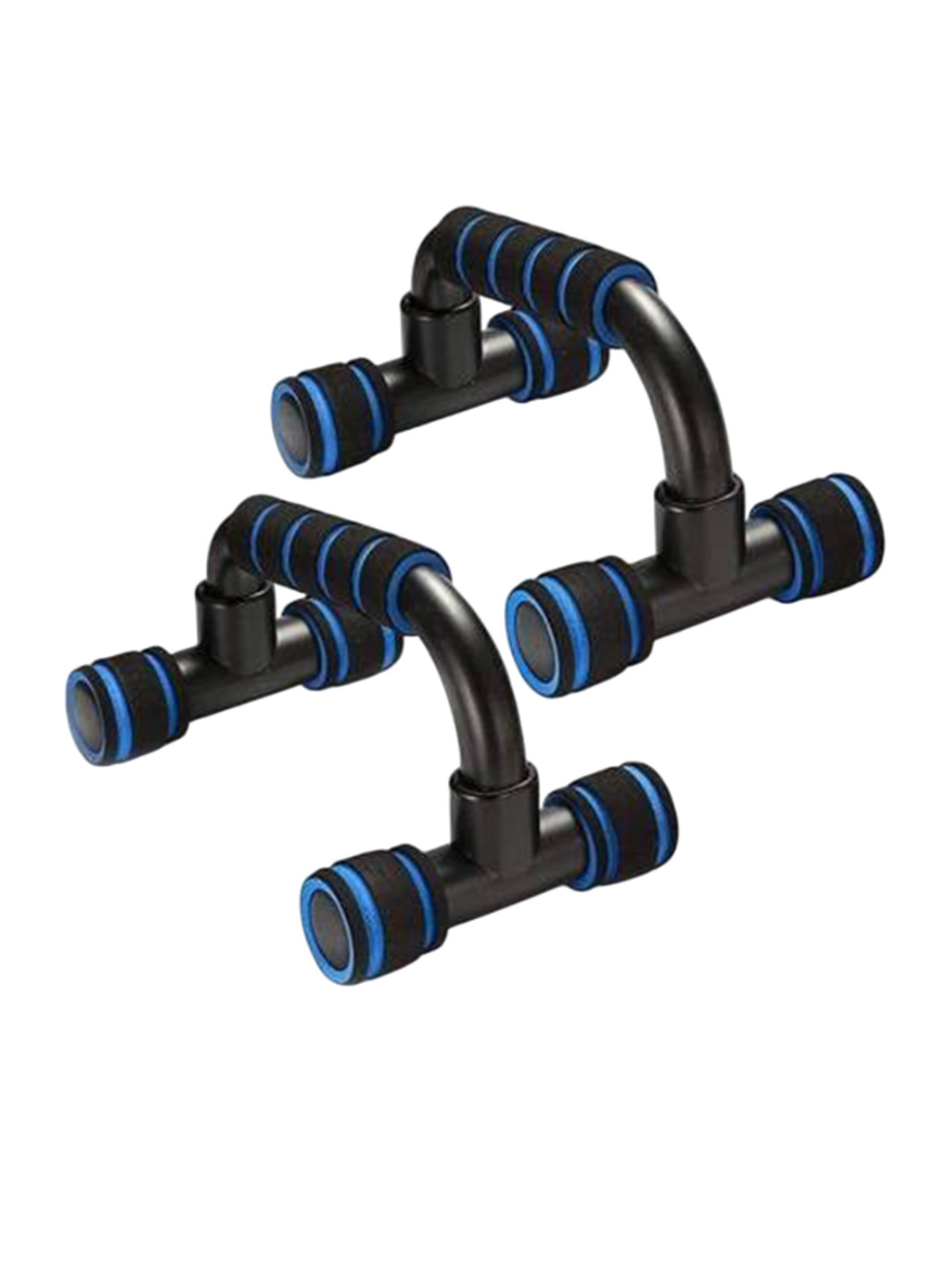 

HackerX Pair Of Push Up Bar Board Handle Stand Portable Anti-Skid Foam Grip Exerciser, Black