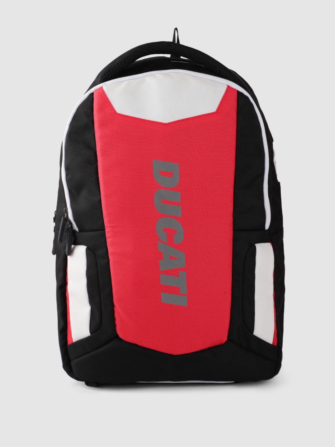 

Ducati Unisex Colourblocked Backpack, Black