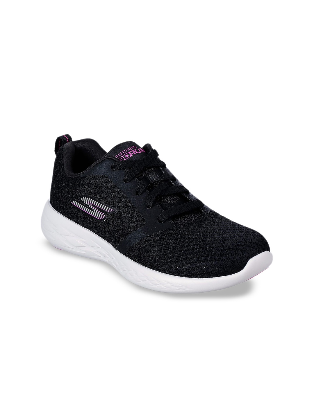 

Skechers Go Run 600-Circulate Women Casual Lace Up Shoes, Black