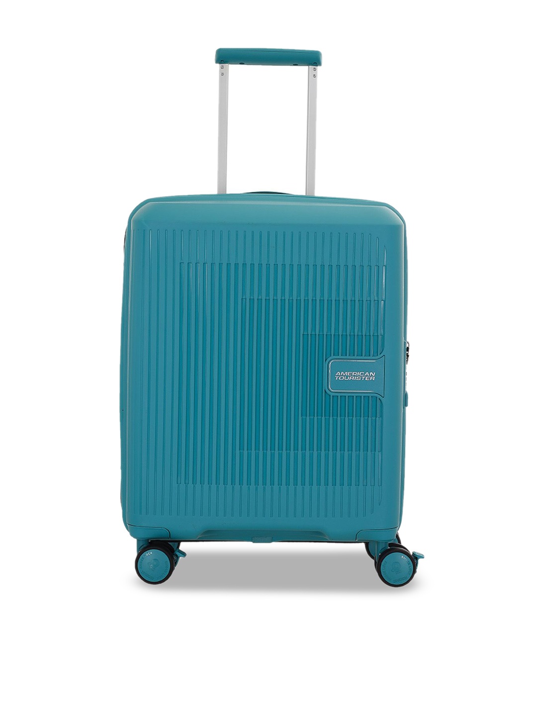 

AMERICAN TOURISTER Aerostep Expander & Recessed TSA Lock Small Cabin Trolley Bag, Blue