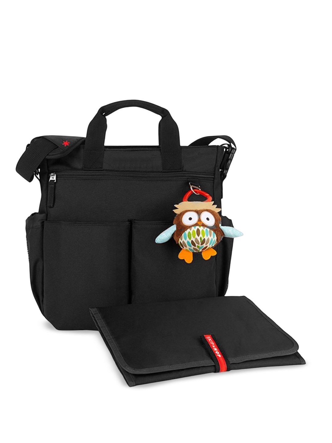 

SKIP HOP Kids Duo Signature Diaper Side Bag, Black