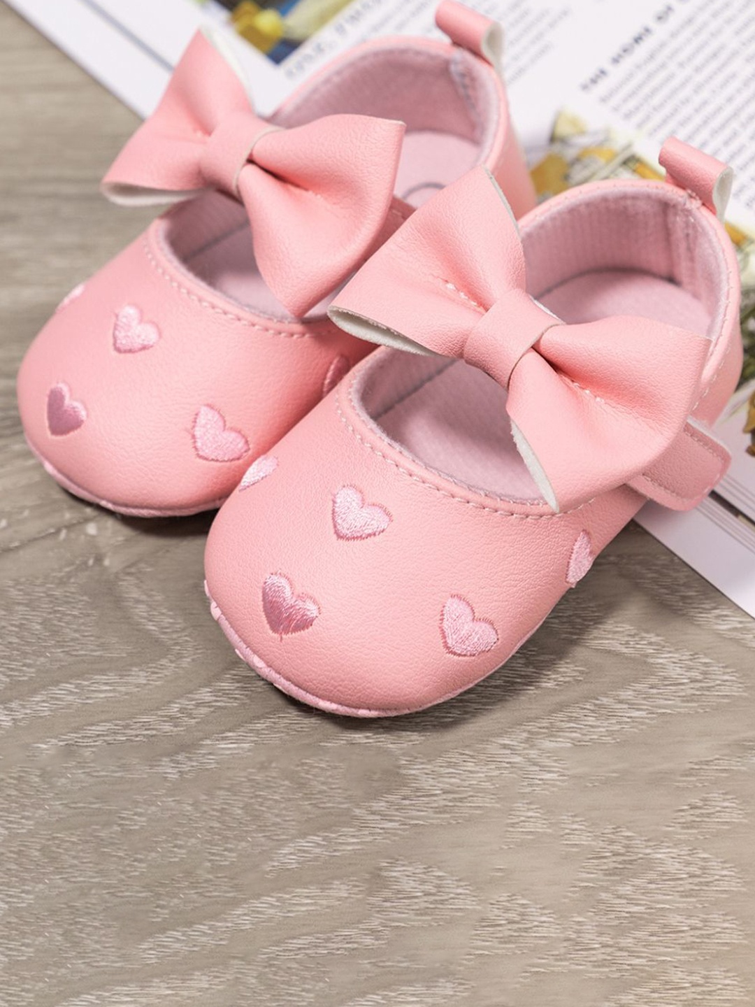 

NESKA MODA Girls Booties, Pink