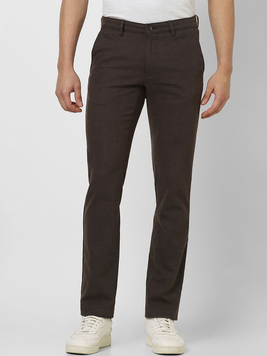 

Van Heusen Sport Men Slim Fit Trousers, Brown