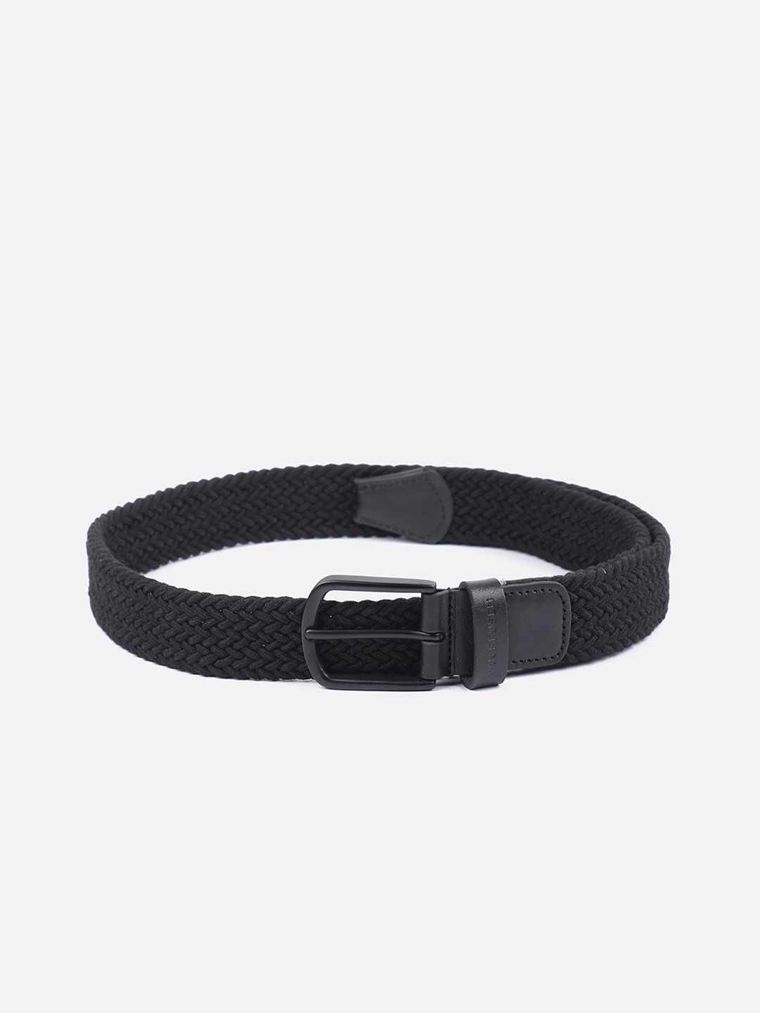 

Van Heusen Men Textured Leather Belt, Grey