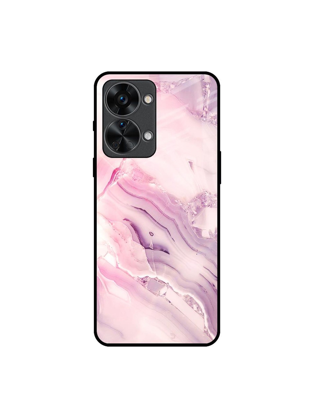 

QRIOH Diamond Pink Gradient Printed Oneplus Nord 2T Back Case