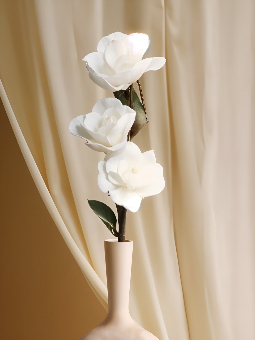 

Royaloak White 1 Pieces Rose Artificial Flower