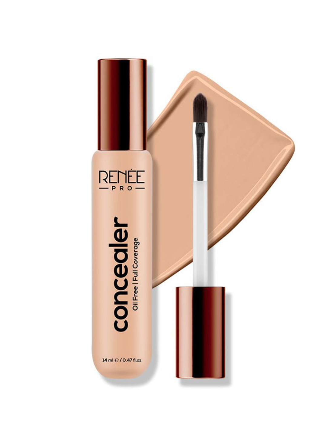 

Renee Pro Full Coverage Long-Lasting Flawless Finish Liquid Concealer - 14 ml - Ganache 05, Beige