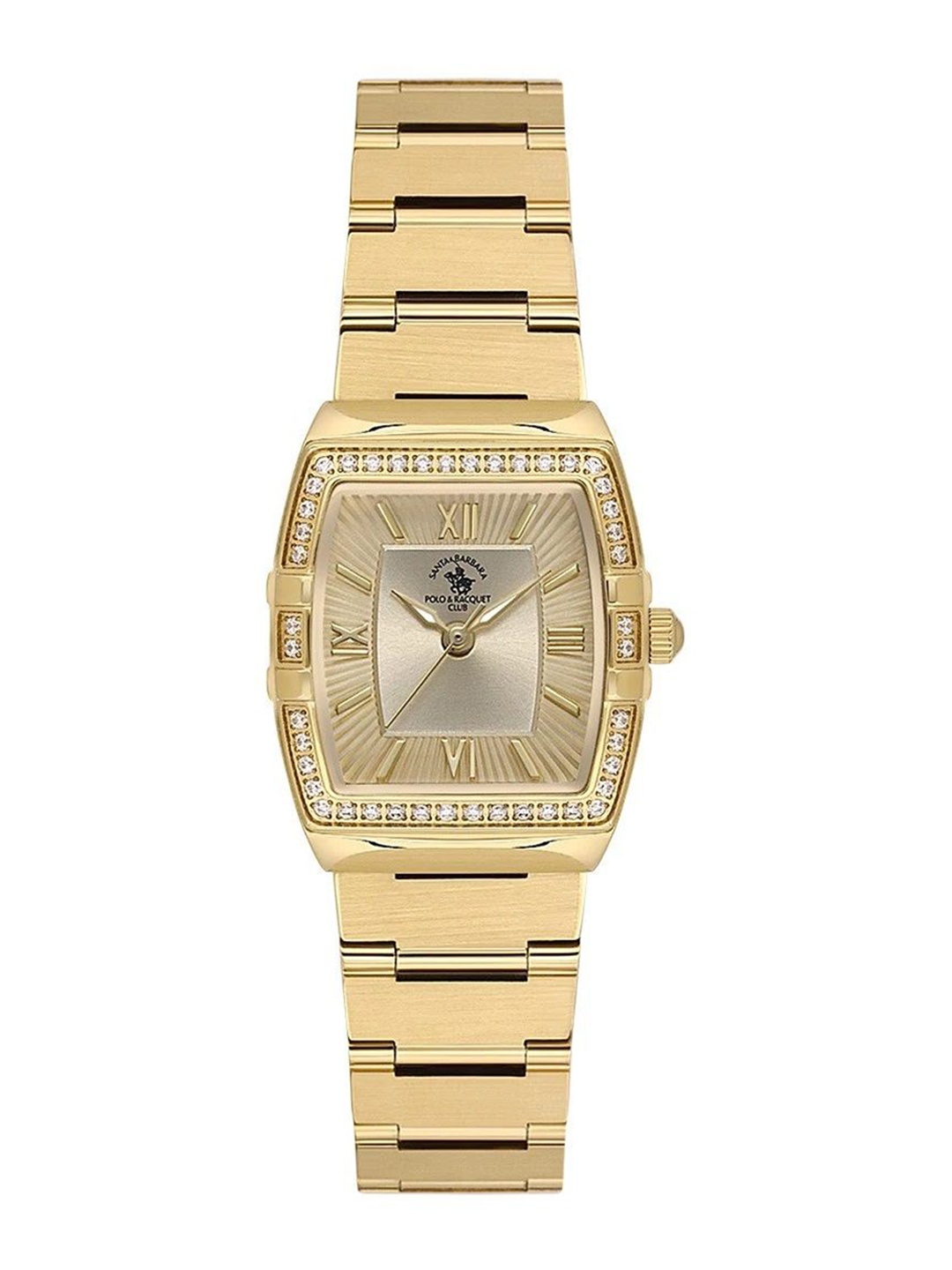 

SANTA BARBARA POLO & RACQUET CLUB Women Bracelet Style Straps Analogue Watch SB.1.10584-2, Gold