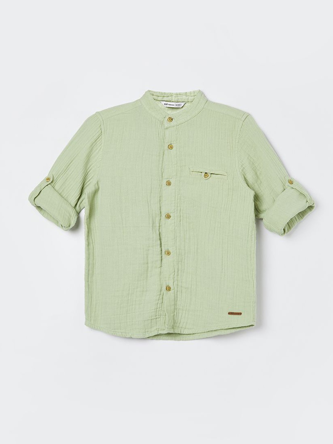 

Fame Forever by Lifestyle Boys Opaque Casual Shirt, Olive