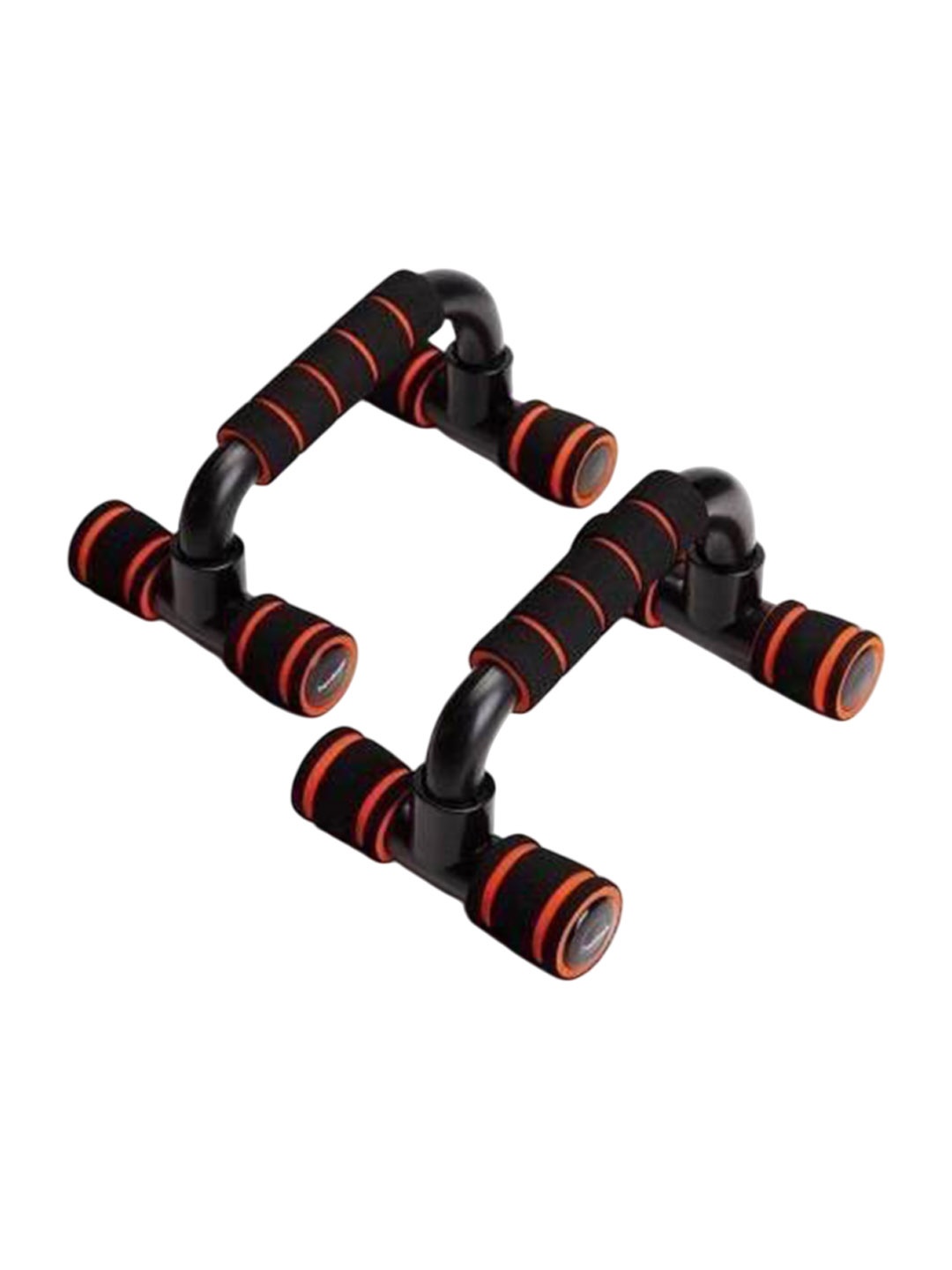 

HackerX Push Up Bar with Foam Grip Handle, Red