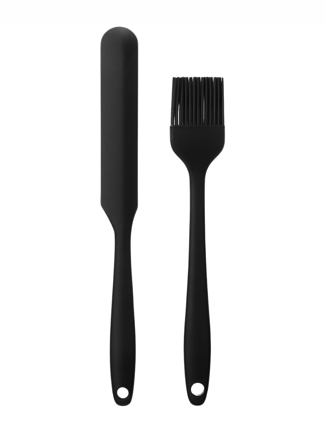 

Baskety Black 2 Pieces Jar Spatula With Basting Brush