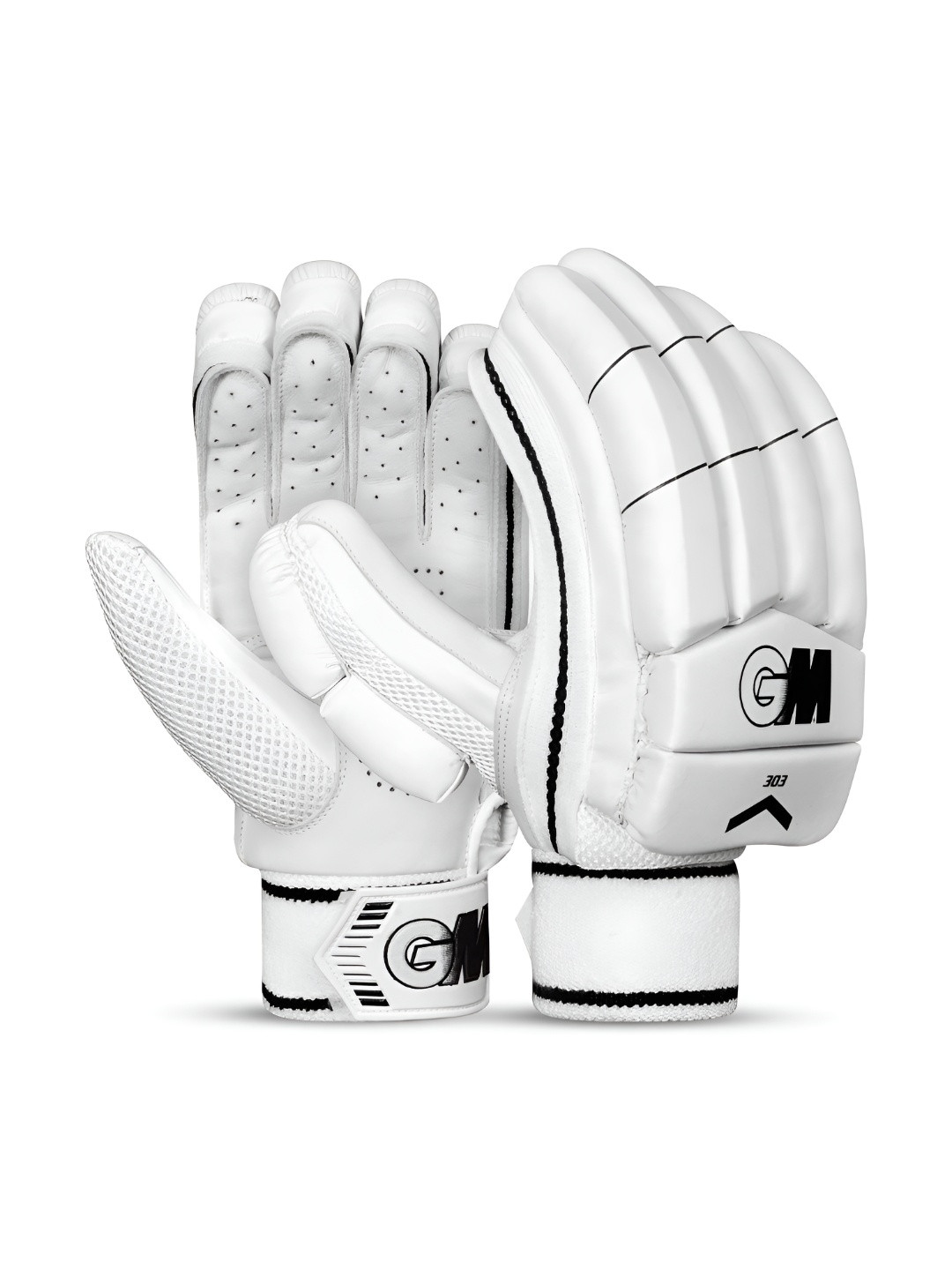

GM Cricket Batting Sports Gloves, White