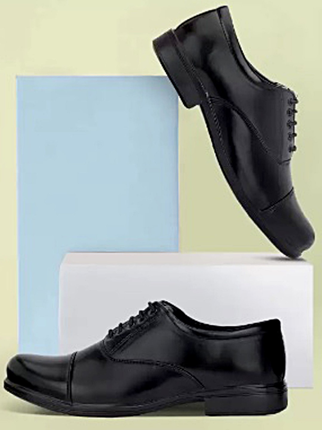 

BTOM Men Formal Oxfords, Black