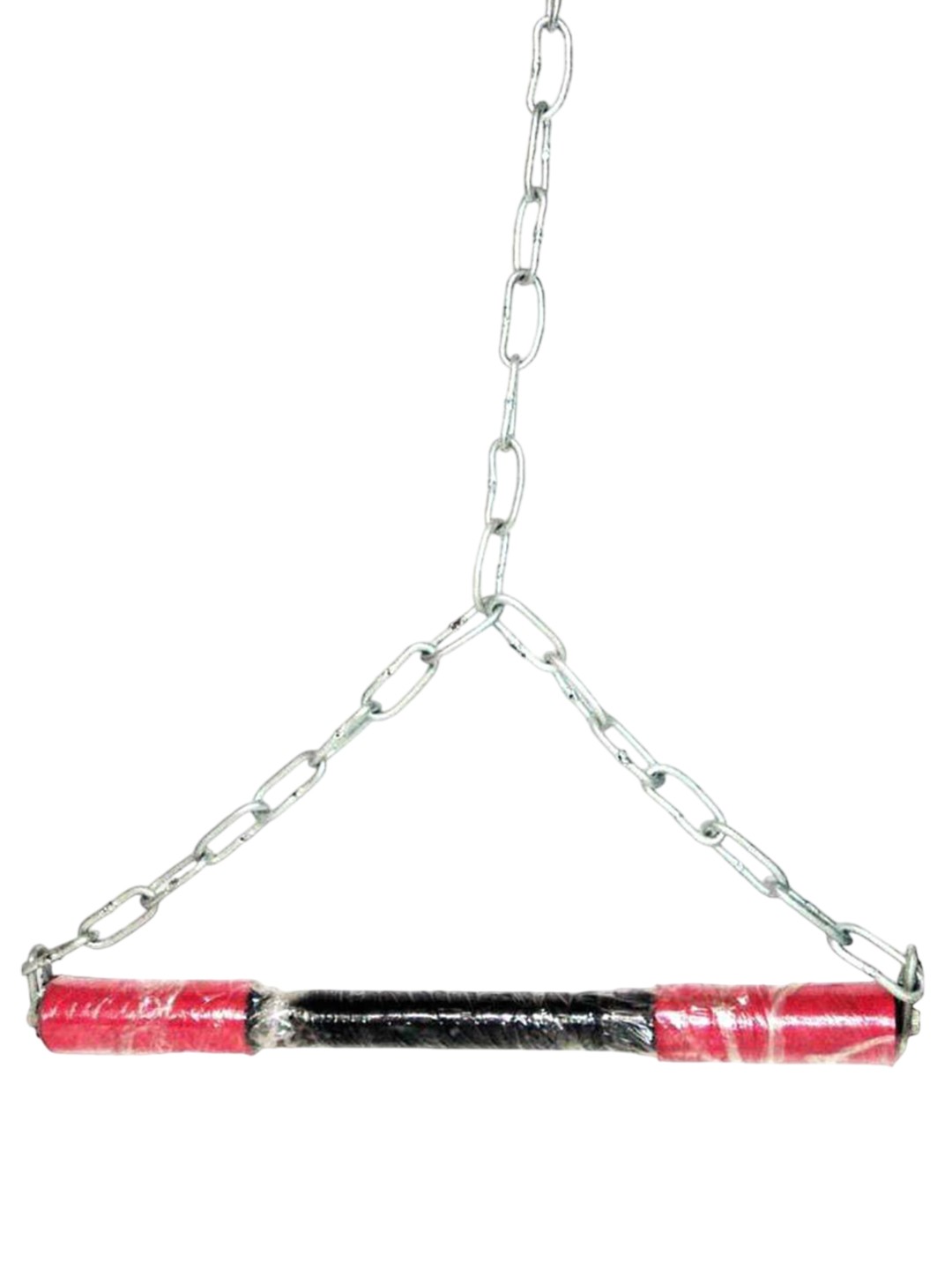 

HackerX Hanging Chain Pull Up Chin Up Bar For Height Increase Workout accessories, Silver