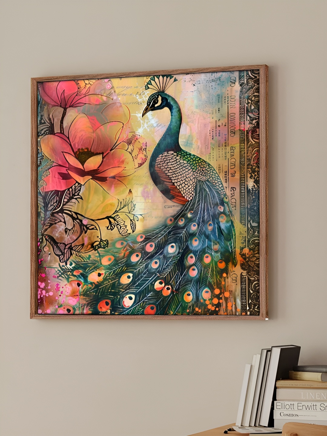 

Art Street Pink & Blue Birds and Animals Canvas Wall Art