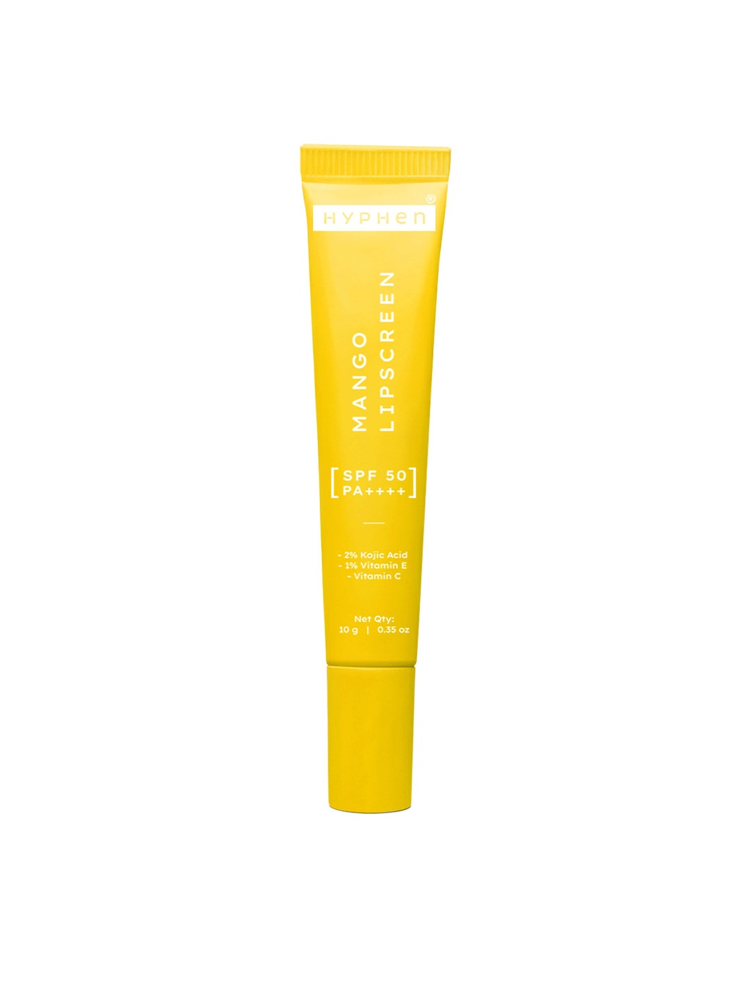 

Hyphen Mango Lip Balm With SPF 50 PA ++++ - 10 g, White