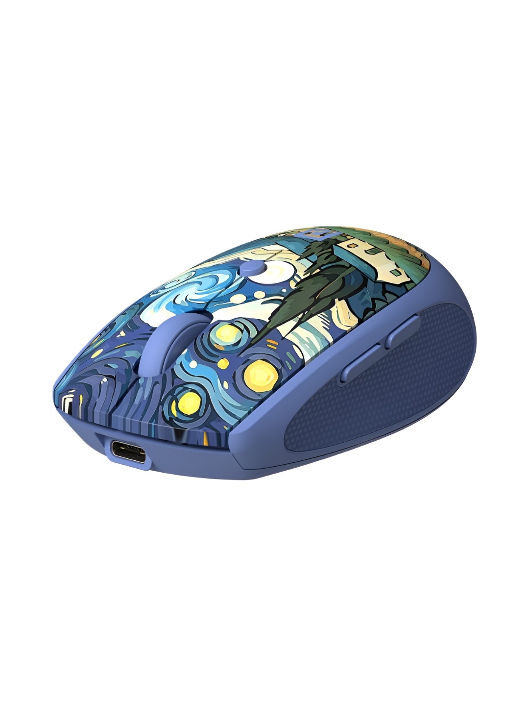 

Portronics Toad III Plus Rechargeable Bluetooth Mouse With Bluetooth & 2.4 GHz Wireless, Blue