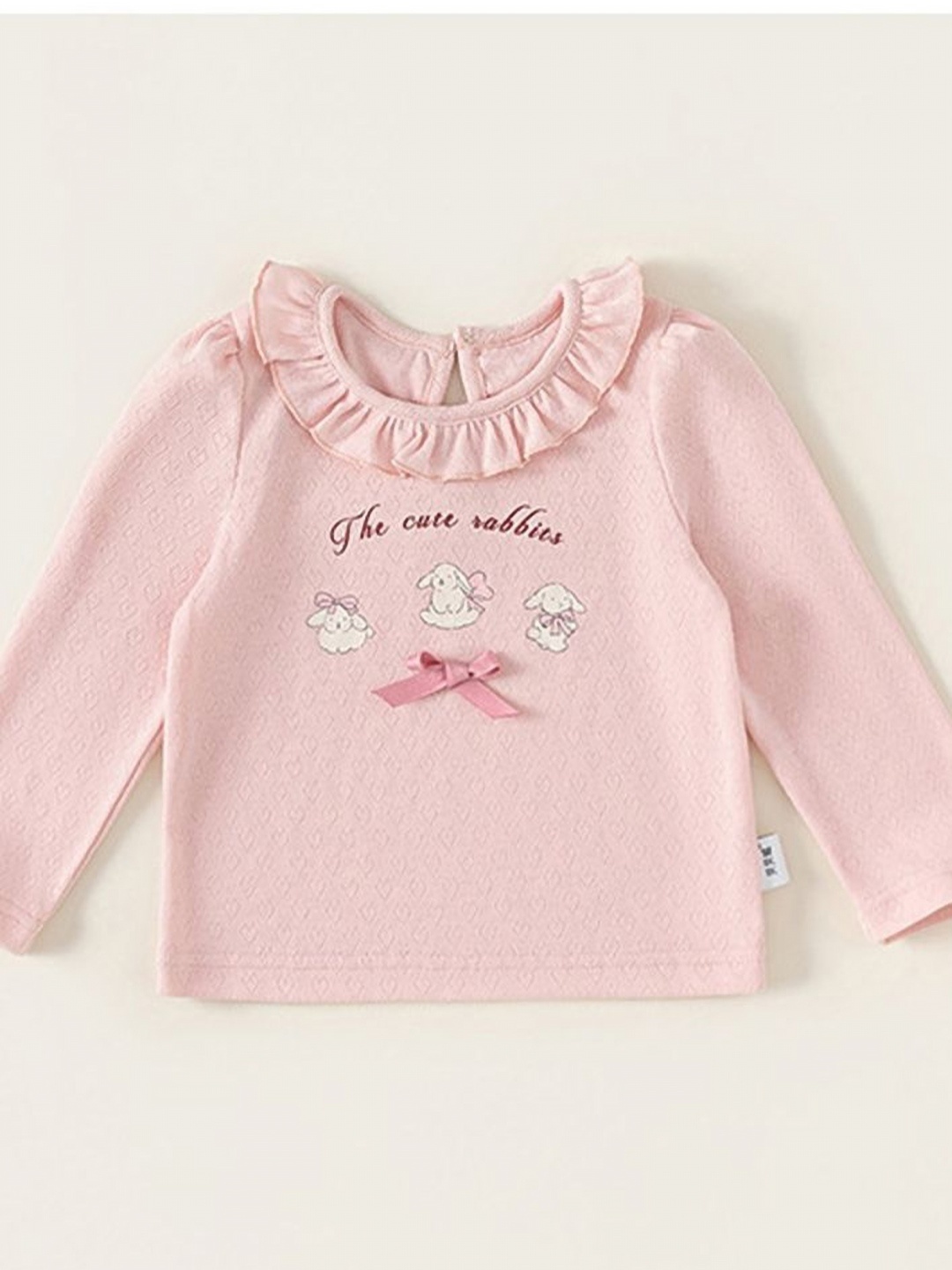 

LULU & SKY Girls Graphic Printed Round Neck T-shirt, Pink